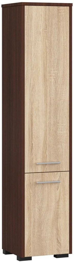 Kúpeľňová skrinka Fin I 30 cm venge/sonoma
