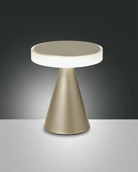 Dotykové svietidlo FABAS NEUTRA TABLE LAMP GOLD MATT H.200 3386-34-225