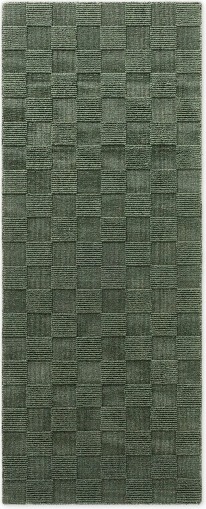 Villeroy & Boch, Behúň Villeroy & Boch Scala 106268 Green, 80x200, zelená, obývacia izba