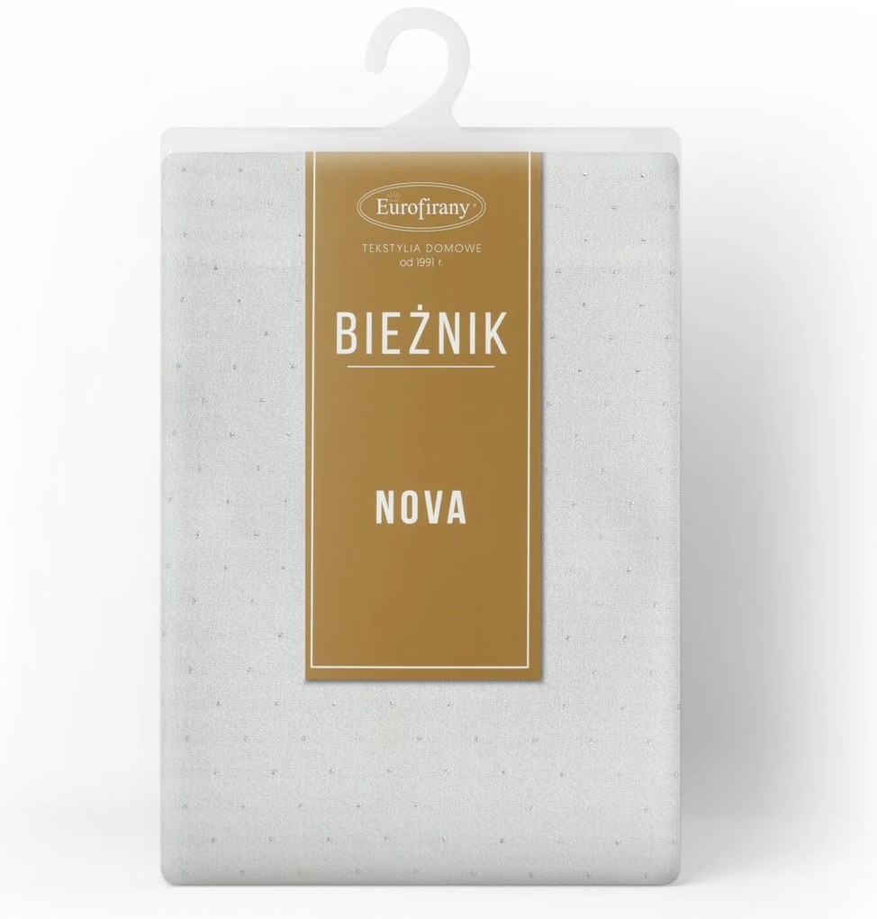 BEHÚŇ NA STÔL ELLEN 40X140 CM BIELY