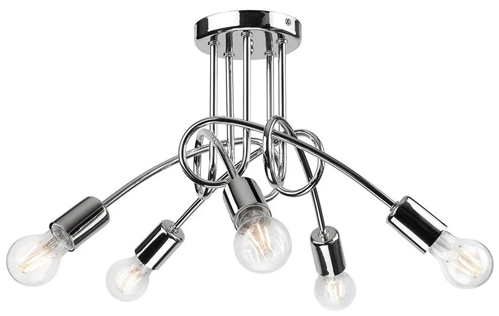 Prisadený luster CAMILLA 5xE27/60W/230V