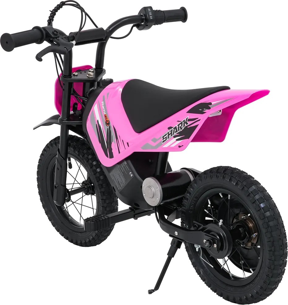 Ramiz Detský elektrický motocykel SHARK ružový