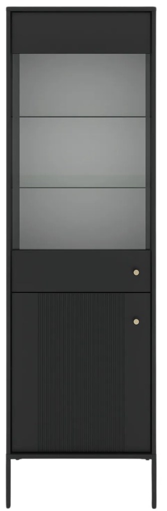 PROXIMA.store - Glamourová vitrína SOFT FARBA: biela