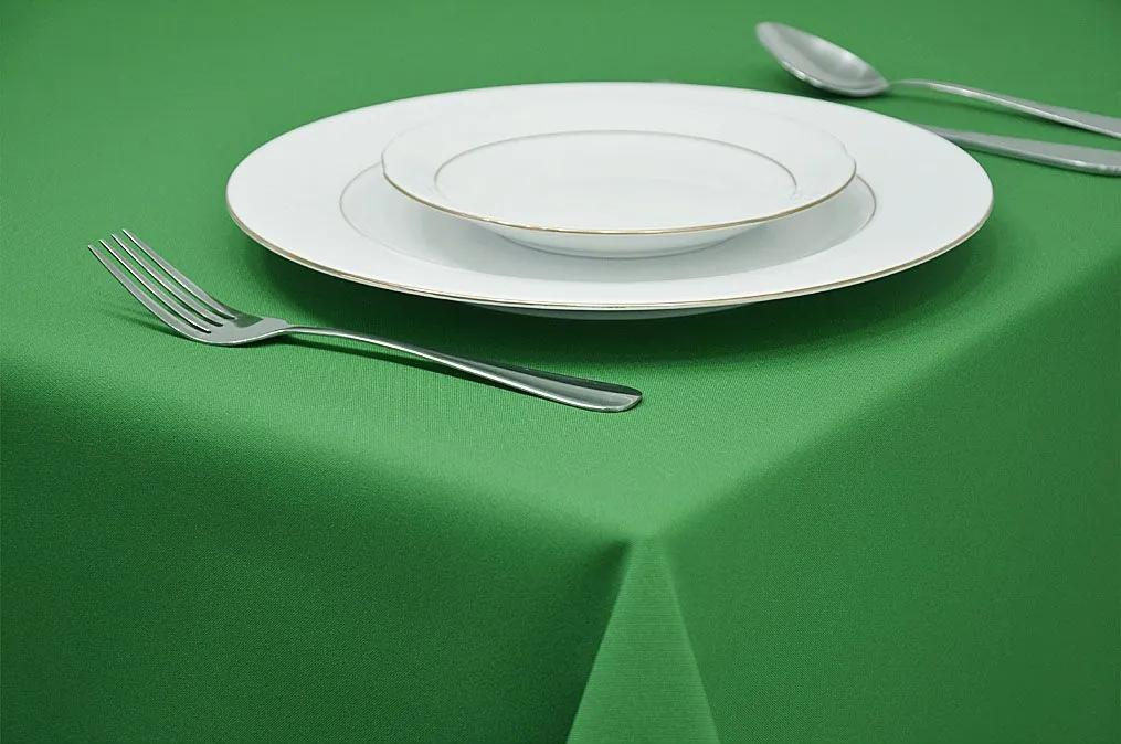 Dekorstudio Obrus na stôl - zelený Rozmer obrusu (šírka x dĺžka): 140x180cm