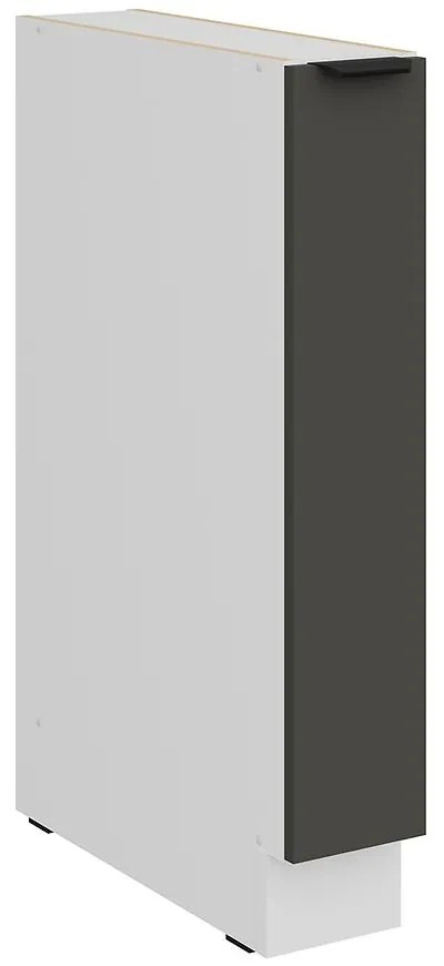 Kuchynská skrinka Aria-Gr/Wh Anti Fingerprint 15d Cargo Bb