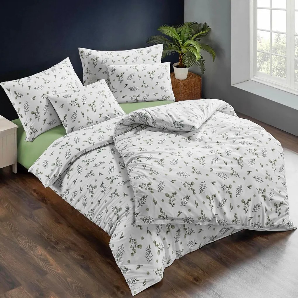 Bavlnené posteľné prádlo BedTex Olivia, 135 x 200cm, 80 x 80 cm, 135 x 200 cm, 80 x 80 cm
