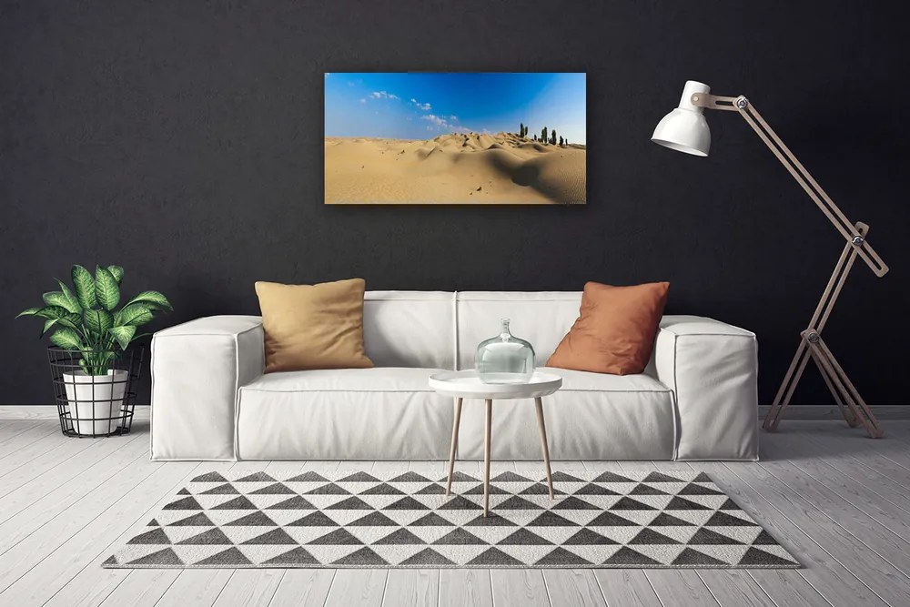 Obraz na plátne Púšť krajina 120x60 cm
