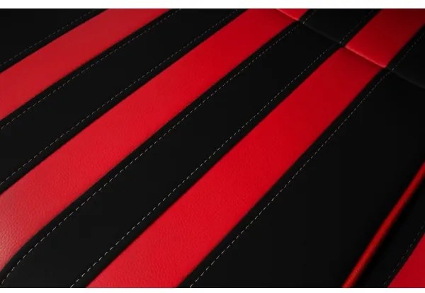 Yenkee - Herná stolička čierna/červená