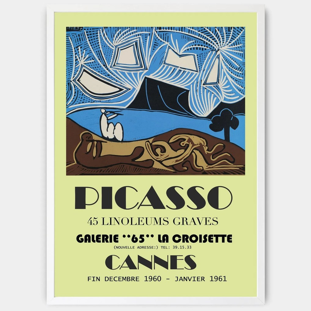 Plagát Cannes | Pablo Picasso