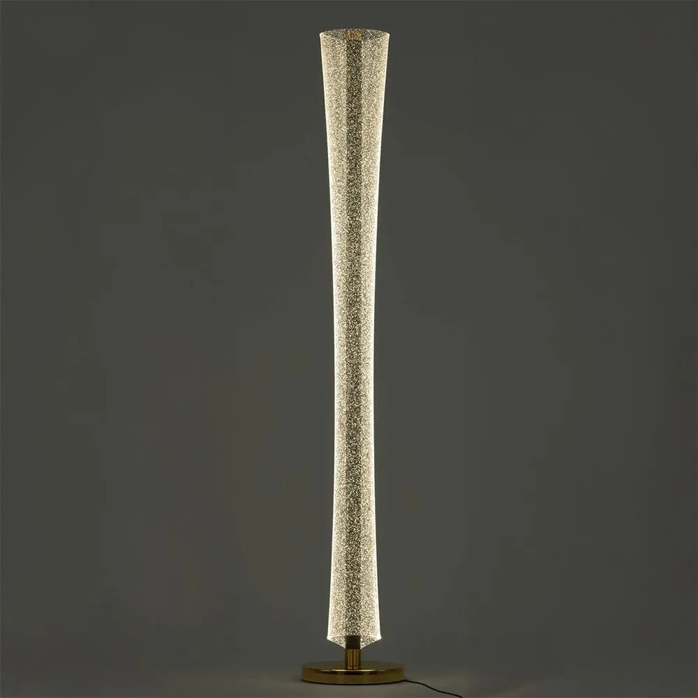 Toolight Toolight, LED lampa na postavenie, 12W, 3000K, LHJ073-F, zlatá, OSW-50033