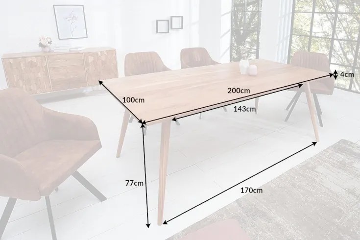 Jedálenský stôl Kamryn 200 cm