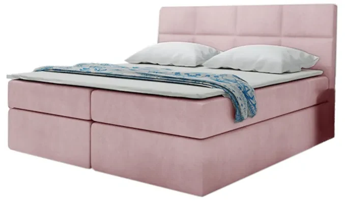 Čalúnená posteľ boxspring TYP 57, 180x200, trinity 19