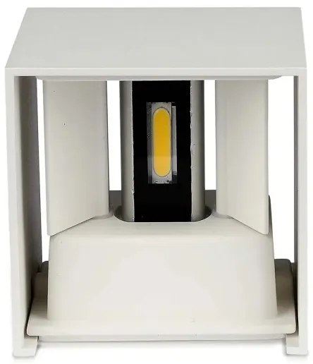 LED Vonkajšie nástenné svietidlo LED/11W/230V 4000K IP65 biela