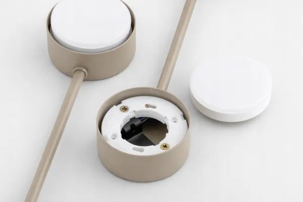 Brilagi - LED prisadený luster MONO 6xGX53/30W/230V béžový
