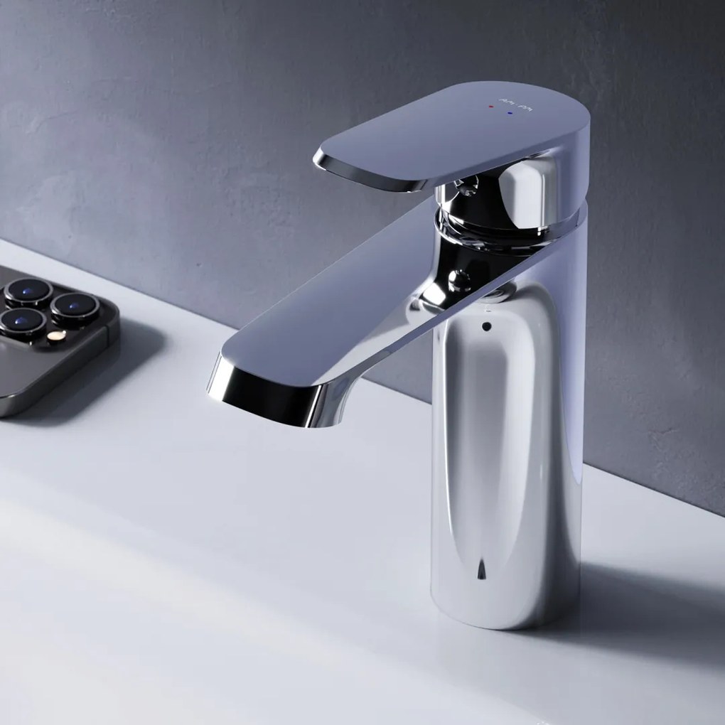 Umývadlová batéria AM.PM Func F8F02100 jednopáková, chróm