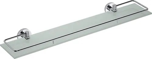 Bemeta Design OMEGA: Polička, 600 mm, s výklopnou hrazdou, sklo - 104102212