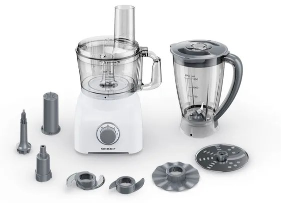 SILVERCREST® KITCHEN TOOLS Multifunkčný kuchynský robot SFPM 600 A1 (100342988)