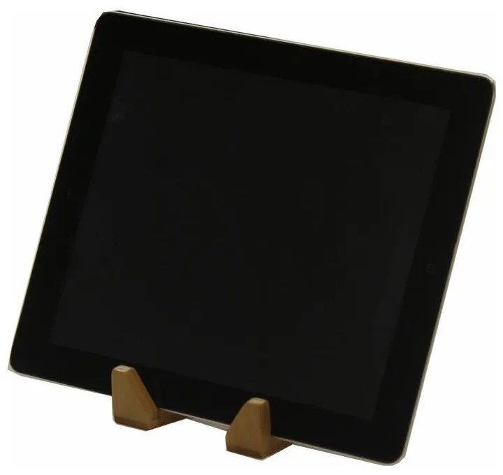 Držiak na tablet Compactor Bamboo, prírodné drevo