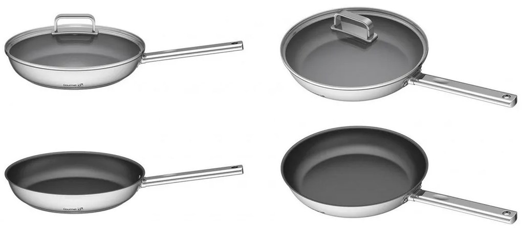 Sada riadu G21 Gourmet Magic s cedníkom, 4 diely, nerez 6352117