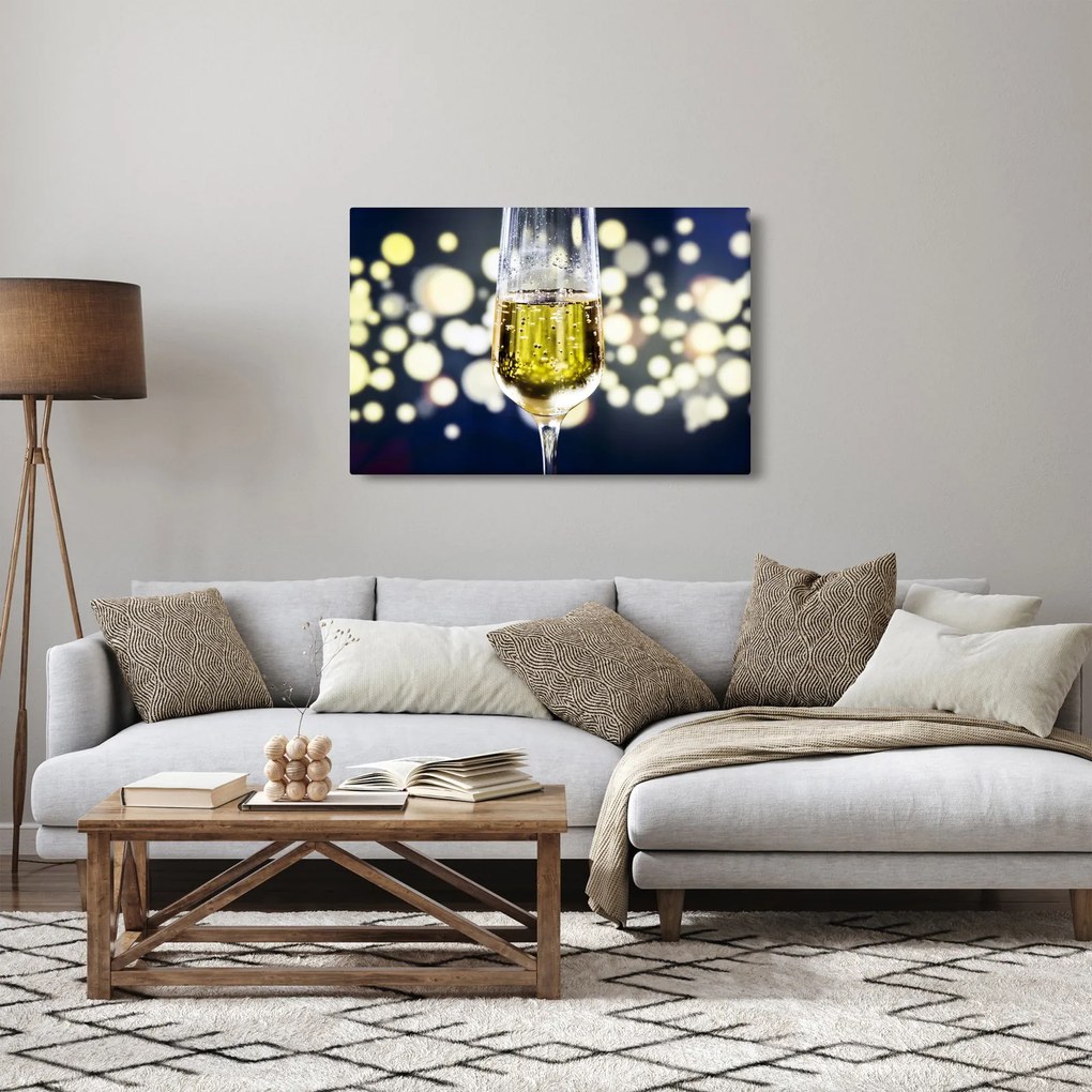 Obraz šampanského (90x60 cm)