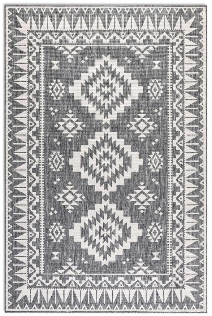 ELLE Decoration koberce Kusový koberec Gemini 106018 Silver z kolekcie Elle – na von aj na doma - 120x170 cm