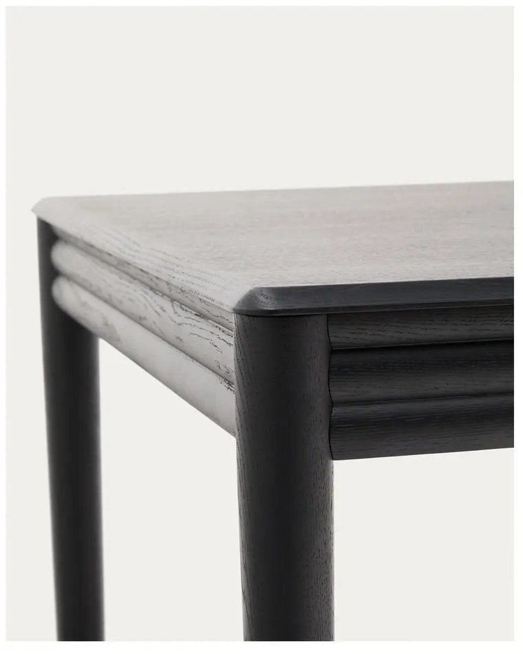 Rozkladací jedálenský stôl s prídavnou doskou v dekore duba 90x160 cm Lenon – Kave Home