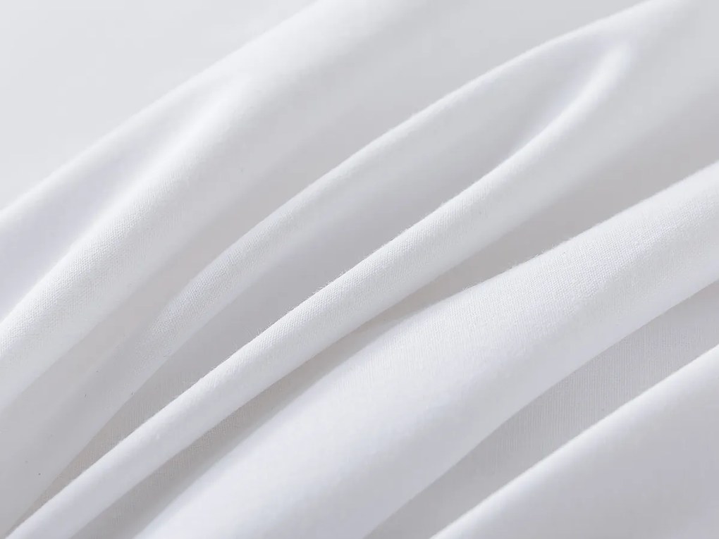 XPOSE® Francúzske bavlnené Renforcé obliečky EVITA - biele