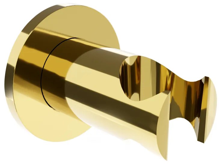 Mexen príslušenstvo - 1-bodový držiak na ručnú sprchu, zlatá, 79351-50