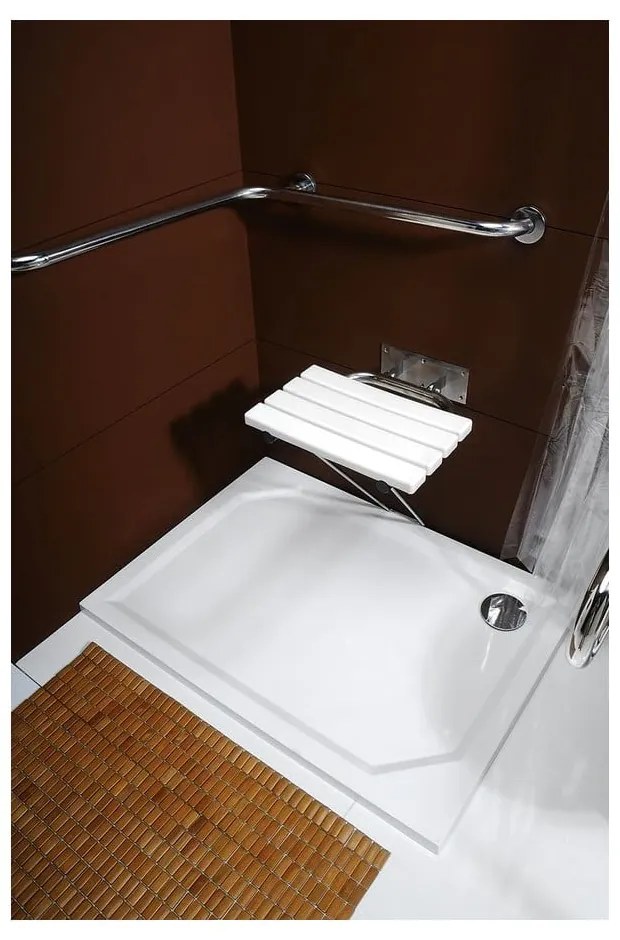 Nástenné oceľové madlo do kúpeľne 71 cm Handicap – Sapho