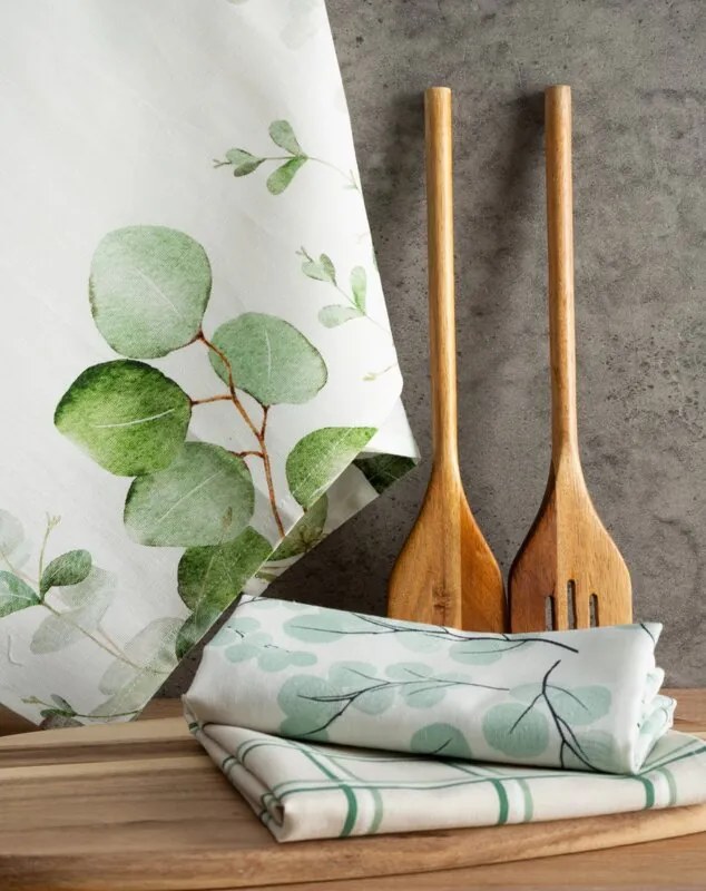 Dekorstudio Sada 3-dielných kuchynských utierok CLOVER 50 x 70 cm