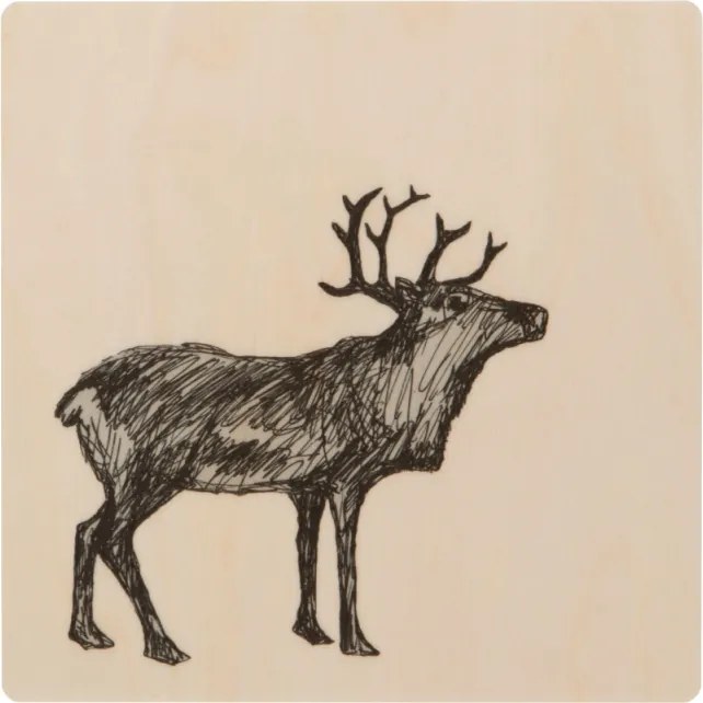 Podtácok Reindeer 10x10cm