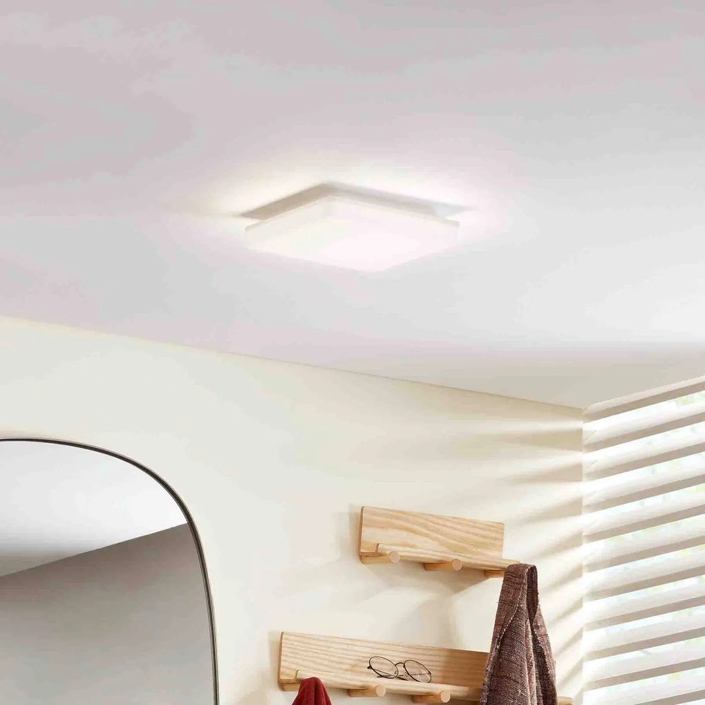 Prios Artin stropné LED svetlo, hranaté, 22 cm