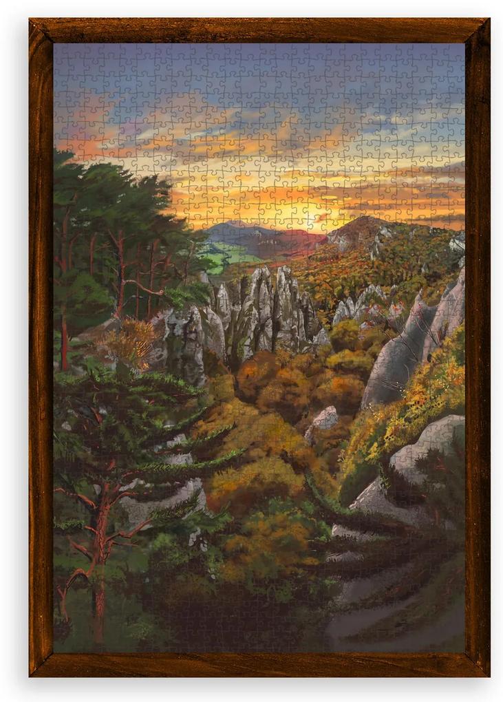 Puzzle Suľovské skaly - 500 dielikové (33,5x48cm) - 26,9€