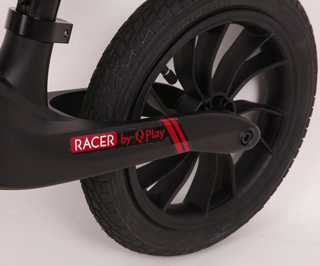 Detský balančný bicykel Qplay Racer červený