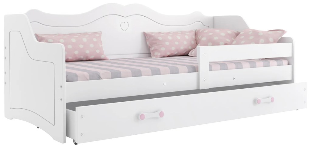 Posteľ JÚLIA 160x80 - Biela