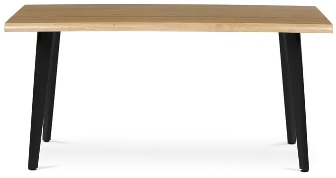Autronic BONTEC Jedálenský stôl 160x90cm, mdf, sivý dub, HT-F4416 GREY Farba: Šedá