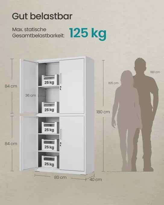 Oceľová skrinka OMC016G01