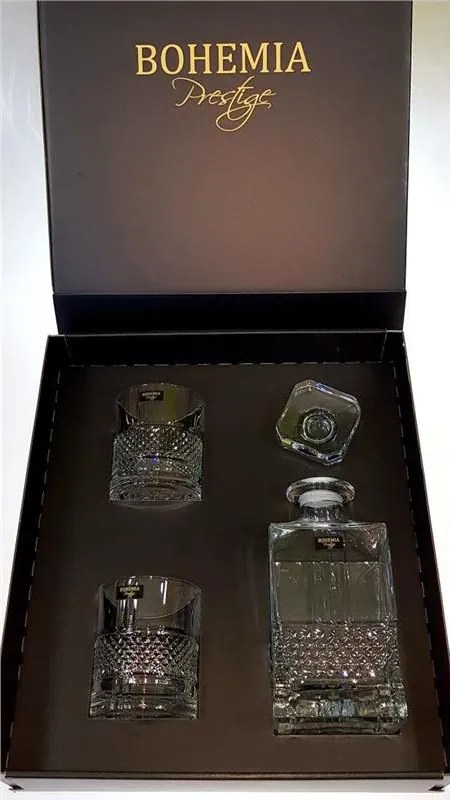 BOHEMIA PRESTIGE ELEGANTE WHISKY SADA 1+2 KS