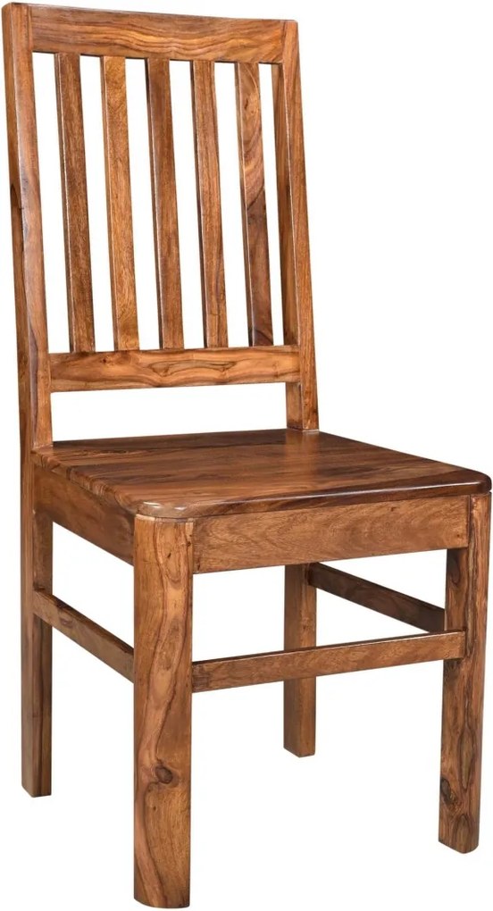 Bighome - MONTREAL Jedálenská stolička drevená, hnedá, palisander