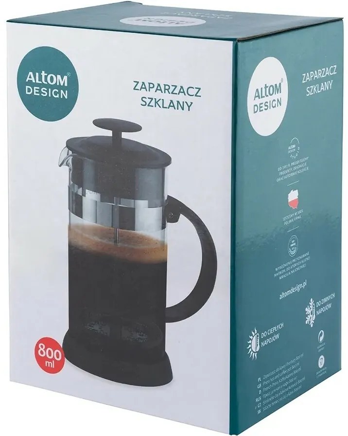 Altom French press na kávu a čaj 800 ml, 800 ml