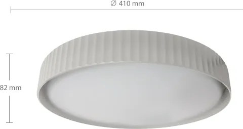Brilagi - LED stmievateľné stropné svietidlo LUCIA LED/48W/230V priemer 41 cm biela + DO