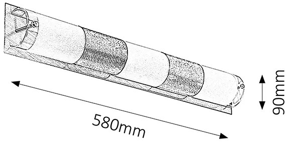 RABALUX Nástenné svetlo PERIODIC