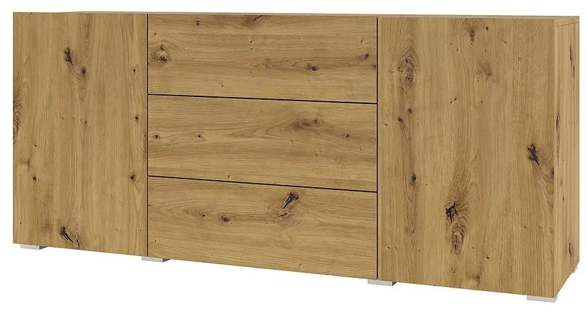 Komoda 2d3s Ava 26 artisan/čierna