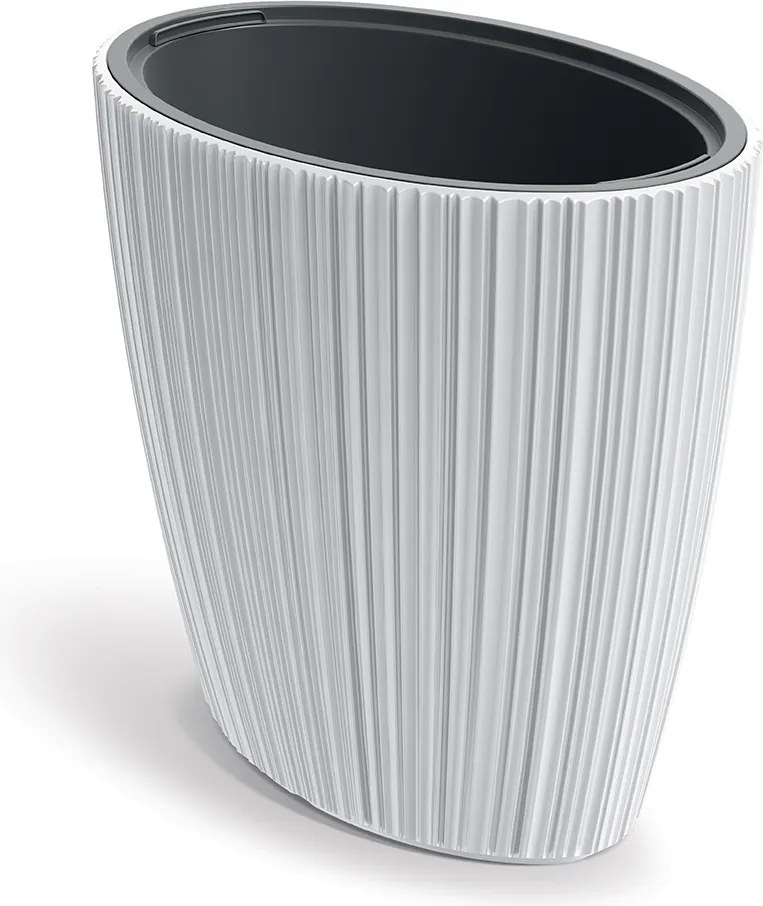 Kvetináč Oros 59,5 cm biely