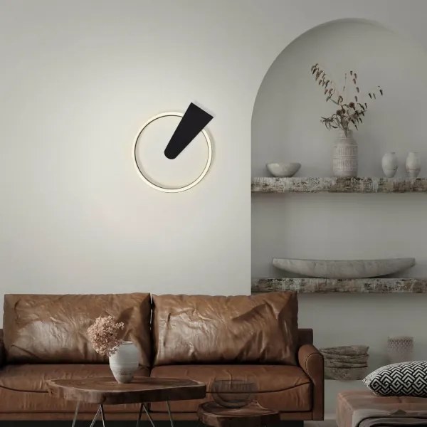 Briloner 3542-015 - LED Stmievateľné stropné svietidlo NICO LED/12W/230V čierna