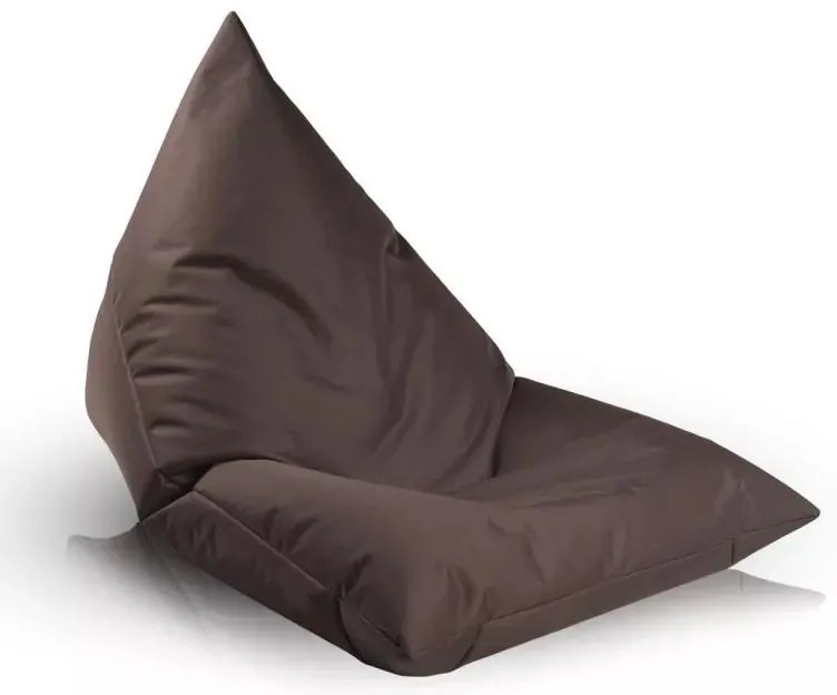 Sedací vak Lazy L Polyester Farba: NC15 - tm. hnedý