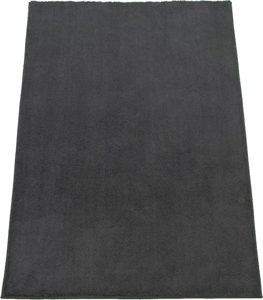 BE Koberec Oslo OSLO 7000 DARK GREY – sivý obdĺžnikový Rozmer: 200x290 cm