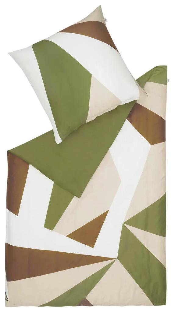 XXXLutz LICENCOVANÁ POSTEĽNÁ BIELIZEŇ, satén, hnedá, krémová, zelená, biela, 140/200 cm Schöner Wohnen - Obliečky & plachty - 003021042701