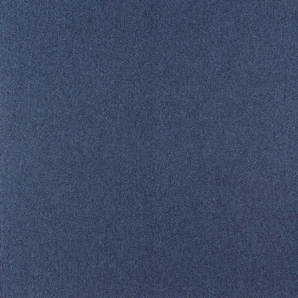 AKCIA: 400x350 cm Metrážny koberec Cobalt SDN 64060 - AB tmavomodrý, záťažový, šíře, modrá, ab (mriežka), chodba / predsieň, Tapibel