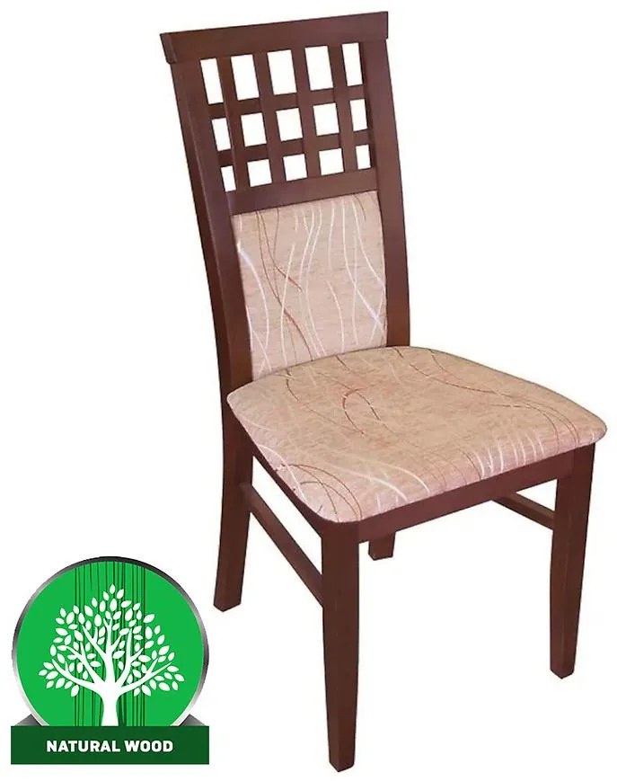 Stolička 55 orech TAP. ETNA15